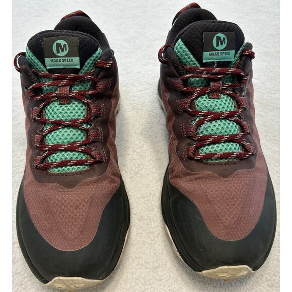 Merrell MOAB SPEED Floatpro Vibram Outdoor Women's Hiking Shoe Size 7.5 J066858 - Picture 2 of 10